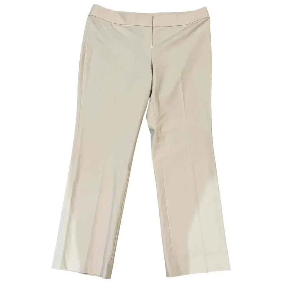 Nine‎ West Women's "The Trouser" High-Waisted Straight-Leg Dress Pants Size 12